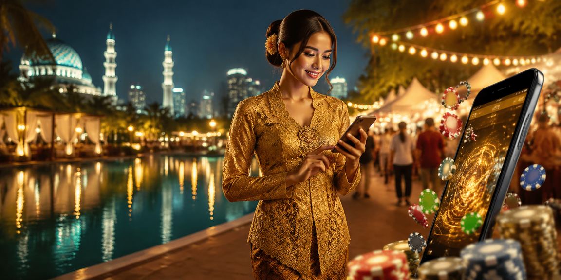 Pengguna Selangor mengakses modul pertaruhan badminton qozloxdur25 melalui telefon bimbit Android